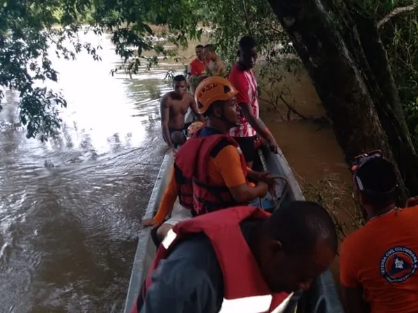 Rescataron otro de los dos cuerpos de los tres menores que cayeron al río Guamuez