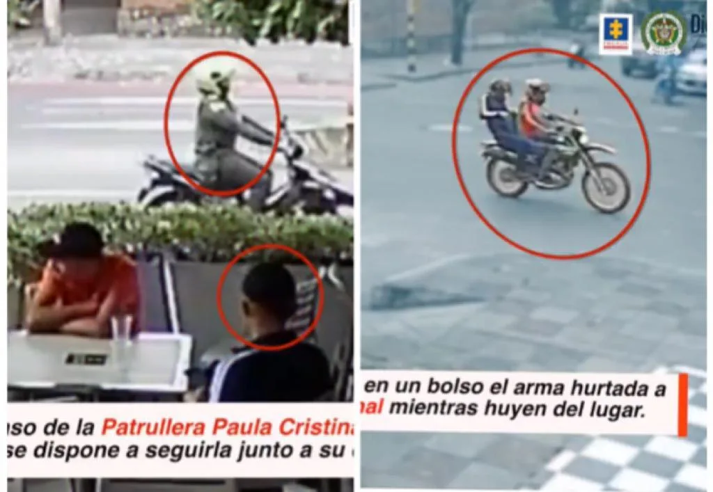 Sicarios de la patrullera Paula la esperaron en una pandería: la siguerion y le dispararon