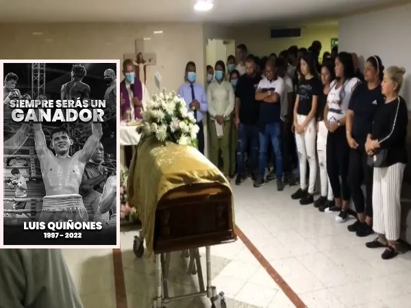 Una sentida despedida "para un guerrero": Cuerpo de Luis Quiñones fue trasladado a su natal Barrancabermeja