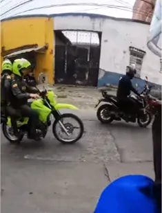 una moto