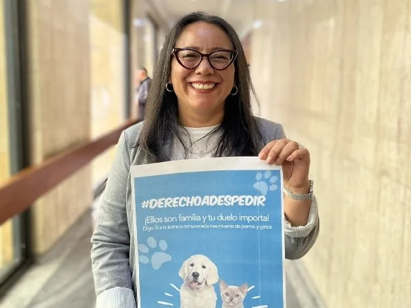 Proyecto de ley busca un día de duelo a trabajadores que pierdan a sus mascotas.