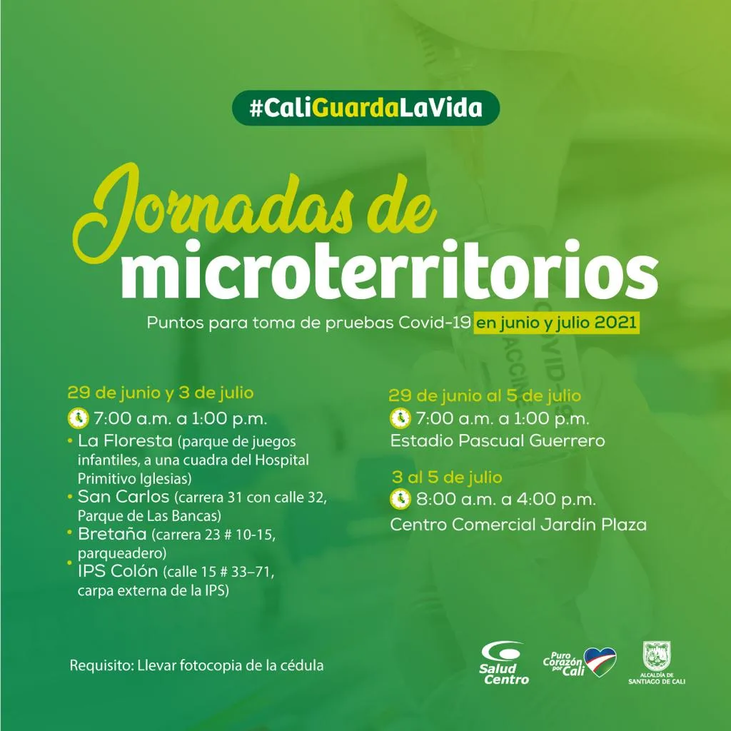 Janssen vacuna en Cali