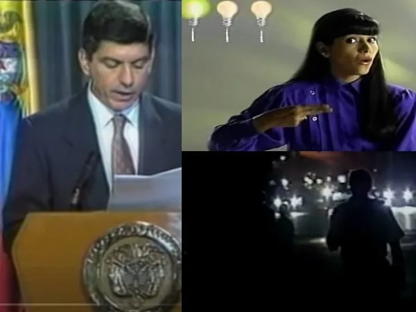 "Tocaba hacer tareas con vela": Así era "La Hora Gaviria" en los 90, para ahorrar energía