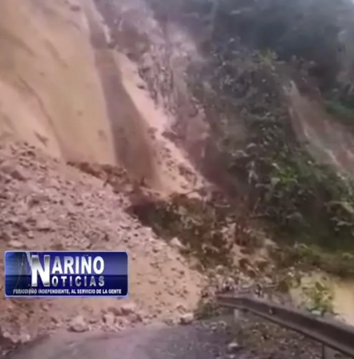 Trampolín de la Muerte deslizamiento lluvias