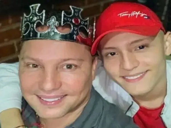 Giovanny Ayala y su hijo, Miguel Ayala.