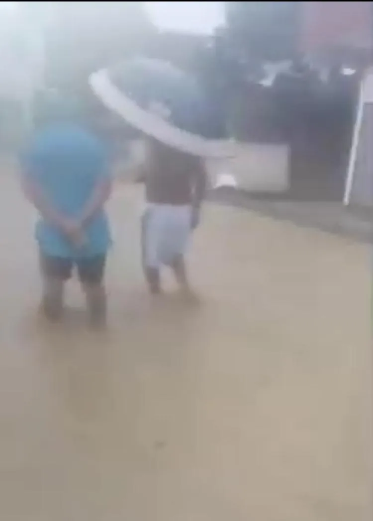 Puerto Colombia arroyo aguacero