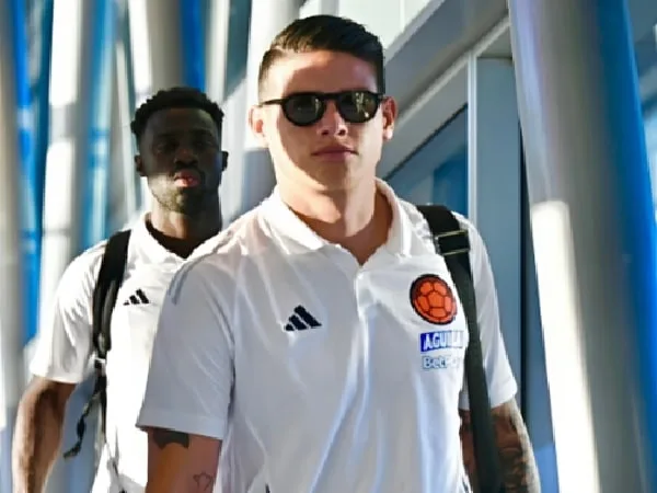 James Rodríguez, jugador de la Selección Colombia.