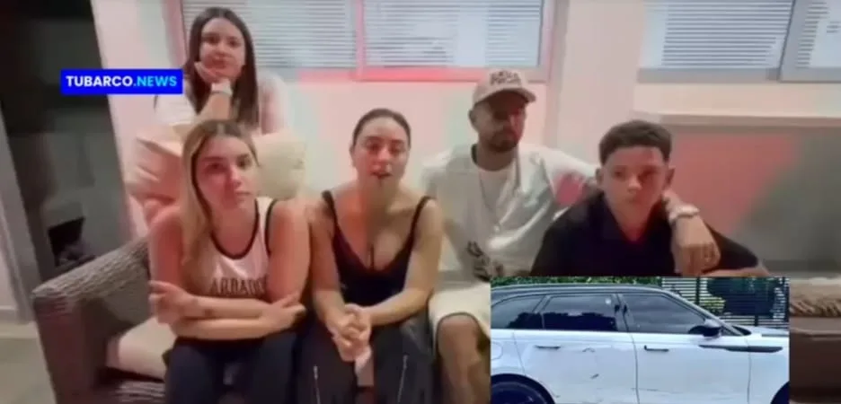 Edwin Cardona y su familia, víctimas de ataque armado en Antioquia.