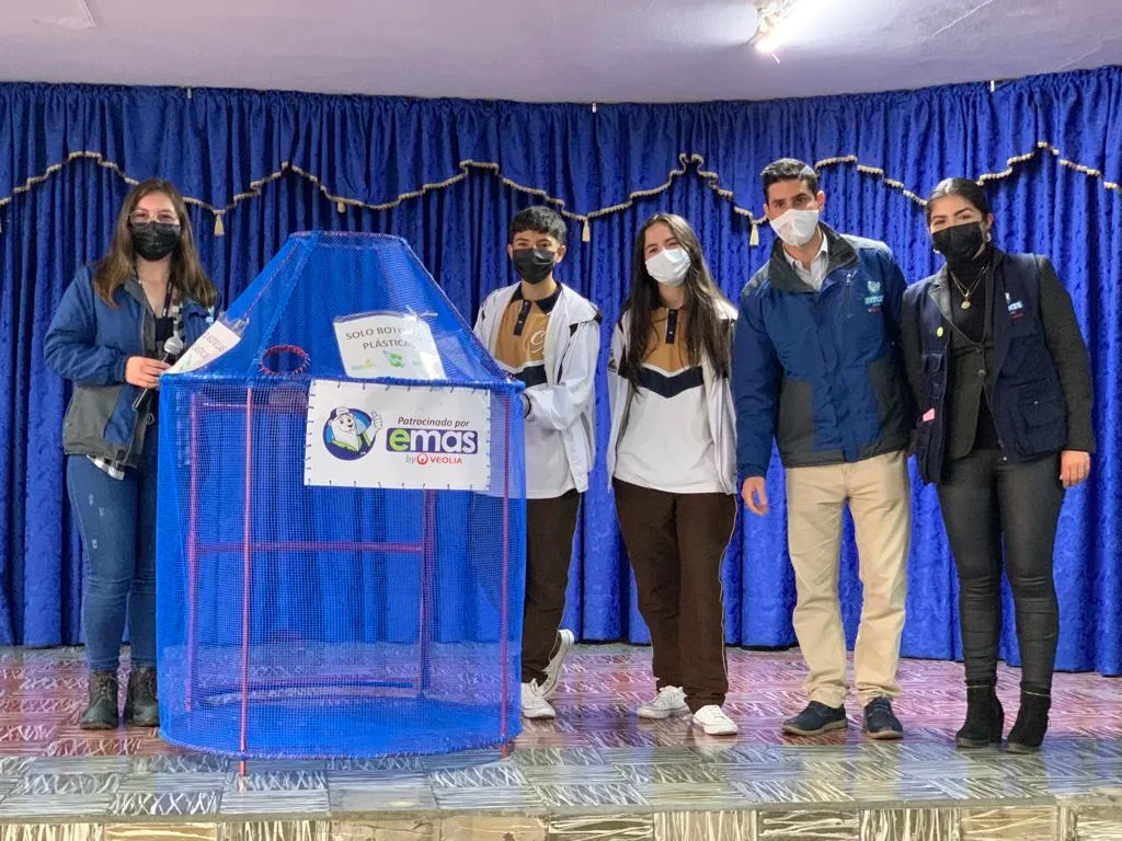 Empresa EMAS by Veolia lidera la campaña Botellatón en Instituciones Educativas en Pasto.