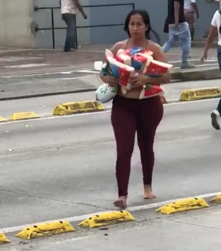 saqueos en cali