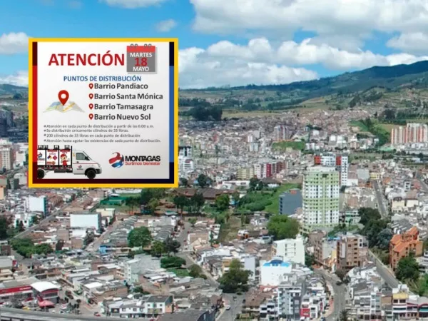 gas natural Pasto