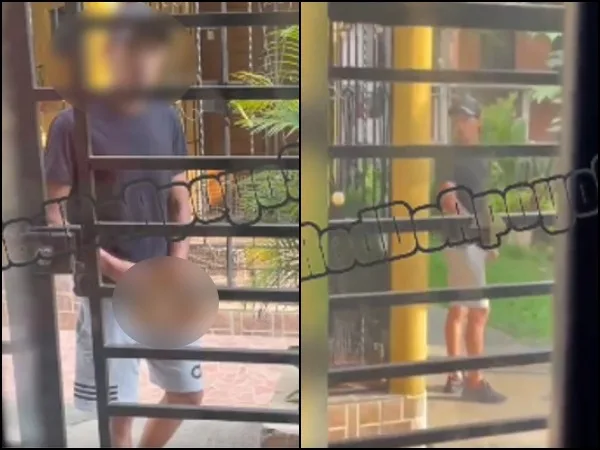 "Masturbándose y realizando actos obscenos" en la calle: el hombre que grabaron en el barrio Barranquilla, norte Cali