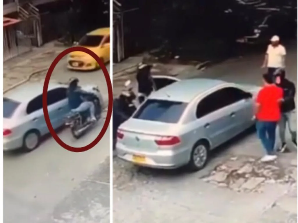 ¿Más víctimas de los motoladrones que fingen accidentes en Cali?, vídeo de cómo actúan