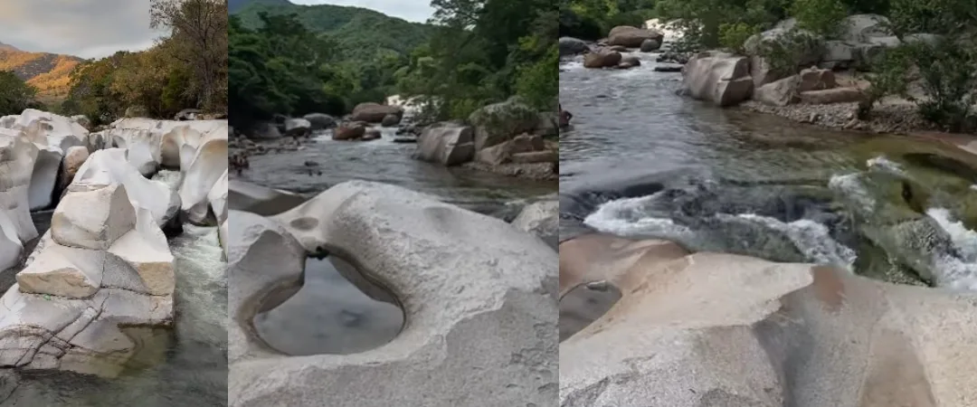 El balneario en Colombia que sorprende con piedras blancas y aguas cristalinas directas de la Sierra Nevada