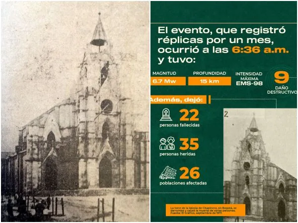 La historia de Bogotá muestra que sí es probable que en algún momento ocurra un sismo