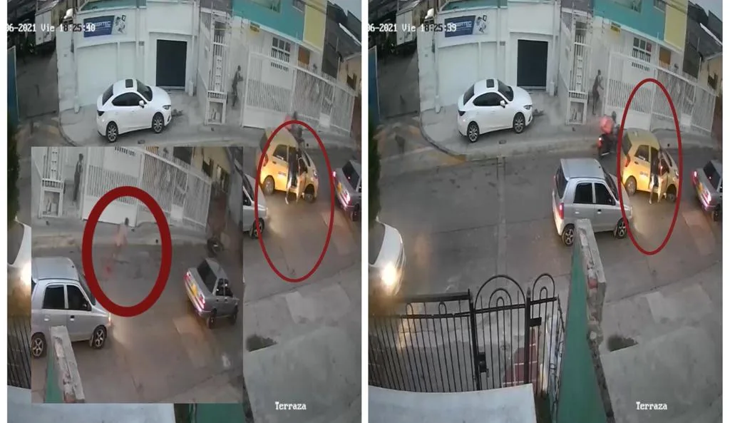 ladrones en Barranquilla víctima los persiguió