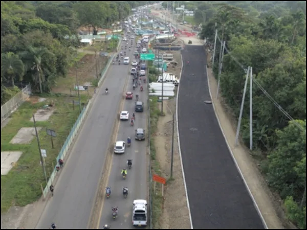 ¡Esta sería la vencida! según Alcaldía, otra de las obras en la vía Cali Jamundí se entregaría en menos de 20 días
