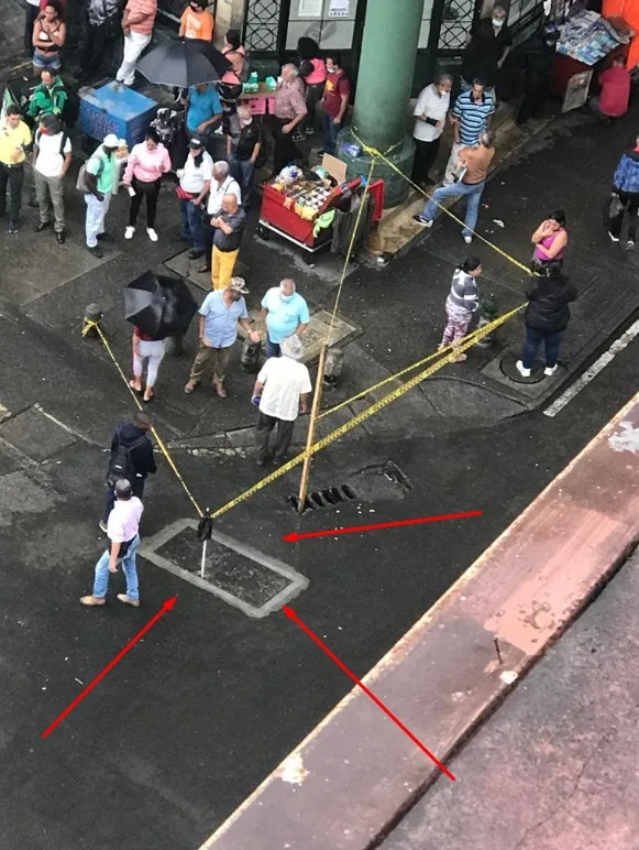 alcantarilla centro Cali