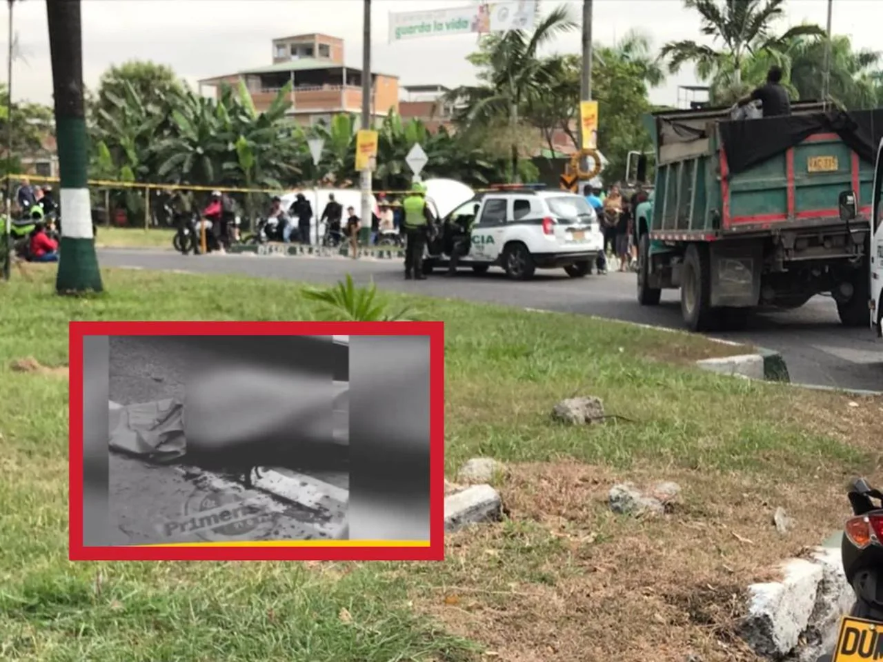 taxista mató a ciclista en Cali