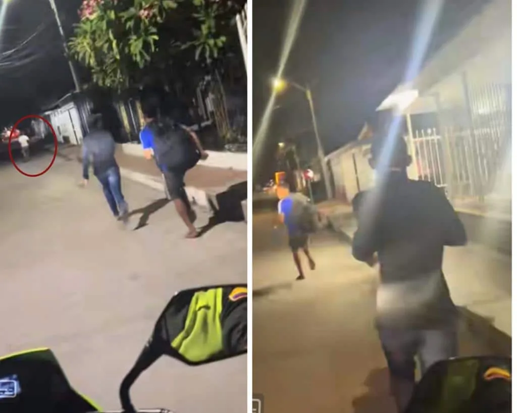 "Corra para la casa o los llevamos a la estación": Policías a jóvenes que estaban en la calle, en Barranquilla