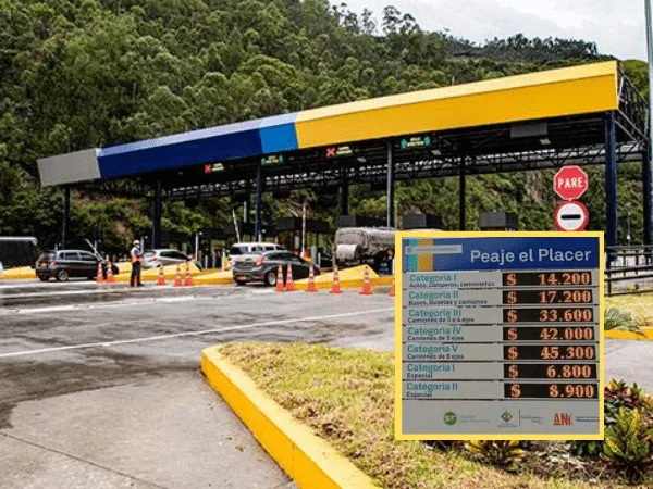 Así quedaron las tarifas de los peajes en Nariño para este 2024
