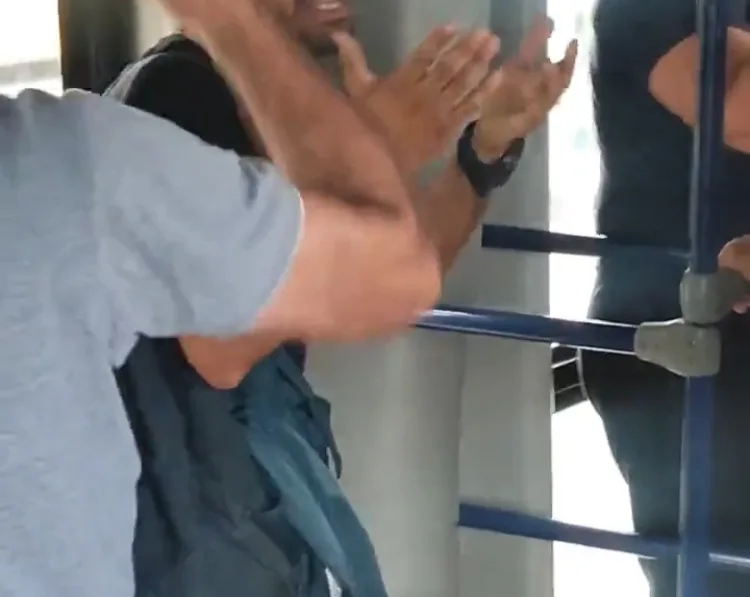 presunto abusador en un bus del MIO