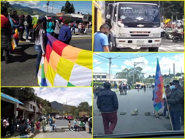 Así avanzan las protestas en Nariño: estos son algunos de los puntos de concentración