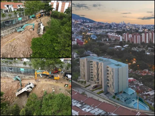 Camión que se fue a un abismo al suroeste de Cali "pudo provocar una tragedia", abajo hay viviendas