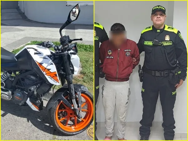 Pasto: Enviaron a prisión a sujeto que pretendía robarse moto de estudiante y se estrelló contra un carro