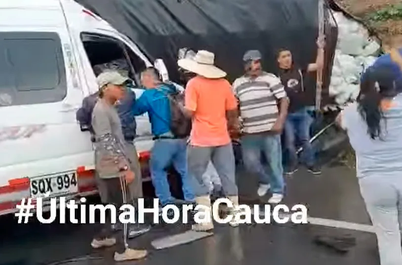 Accidente vía panamericana