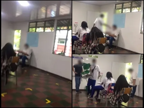 Zarzal: Indignación por estudiantes que hacen 'bullying' y a un compañero frente al docente "y él no hace nada"