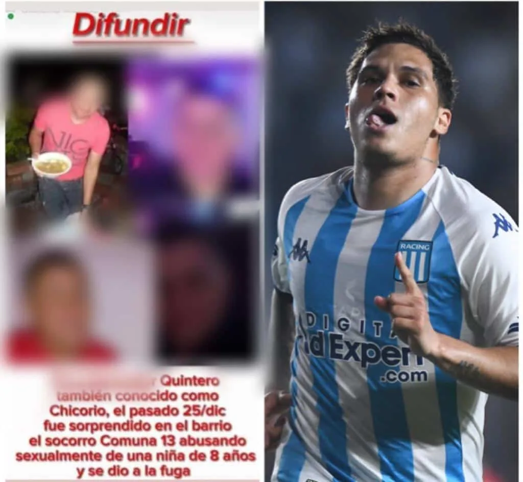 "Recaiga sobre él, todo el peso de la ley", Juanfer Quintero sobre un tío que habría abusado de una menor