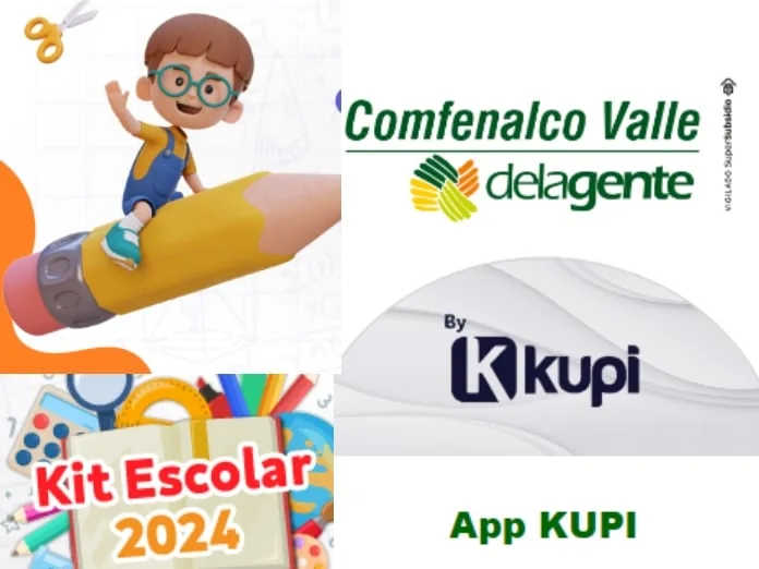¿Qué es el programa de kit escolar de Comfenalco Valle Delagente Kupi y cómo beneficia a las familias?