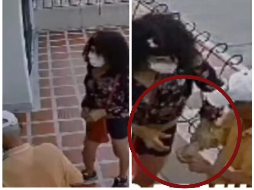 Hombre vestido de mujer atracando en Palmira, Valle