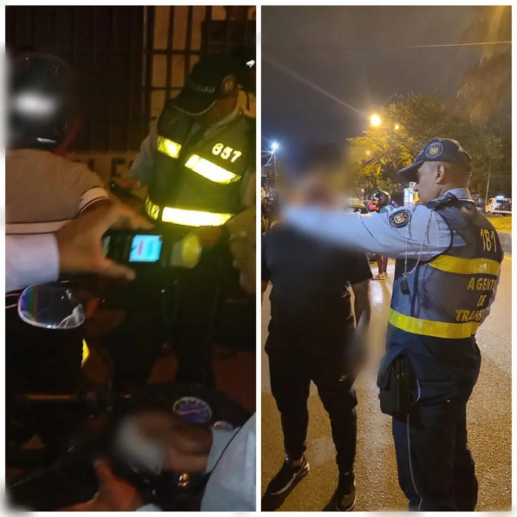 Más de 200 pruebas de alcoholemia a conductores en Cali: Plan Neón para que no haya desórdenes