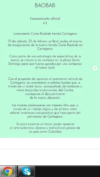 palenqueras moda Baobab Cartagena