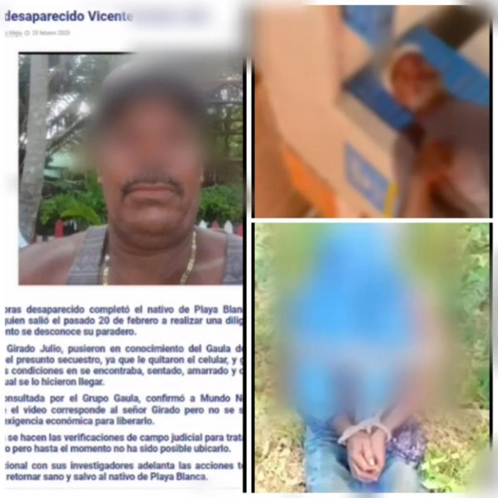 ¡A Vicente el Gaula lo regañó!: se autosecuestró y su familia hasta pagó 'rescate', en Cartagena