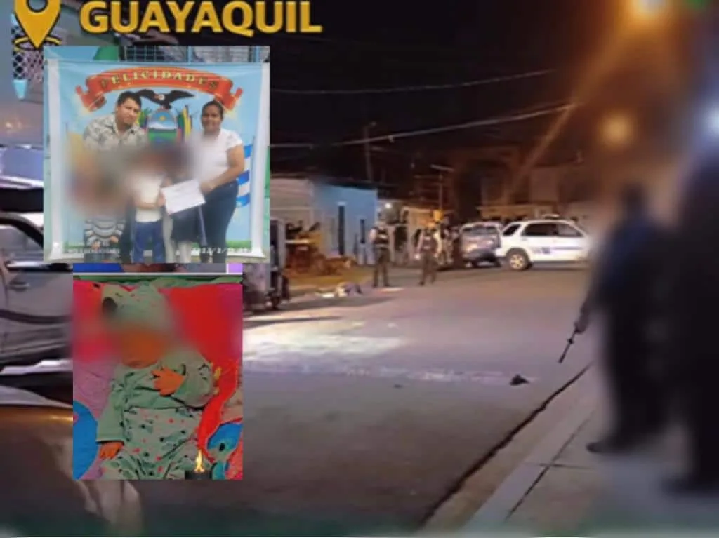 Iban por "pandilleros" y dispararon a la casa equivocada: mataron a cuatro niños y los padres heridos, en Ecuador