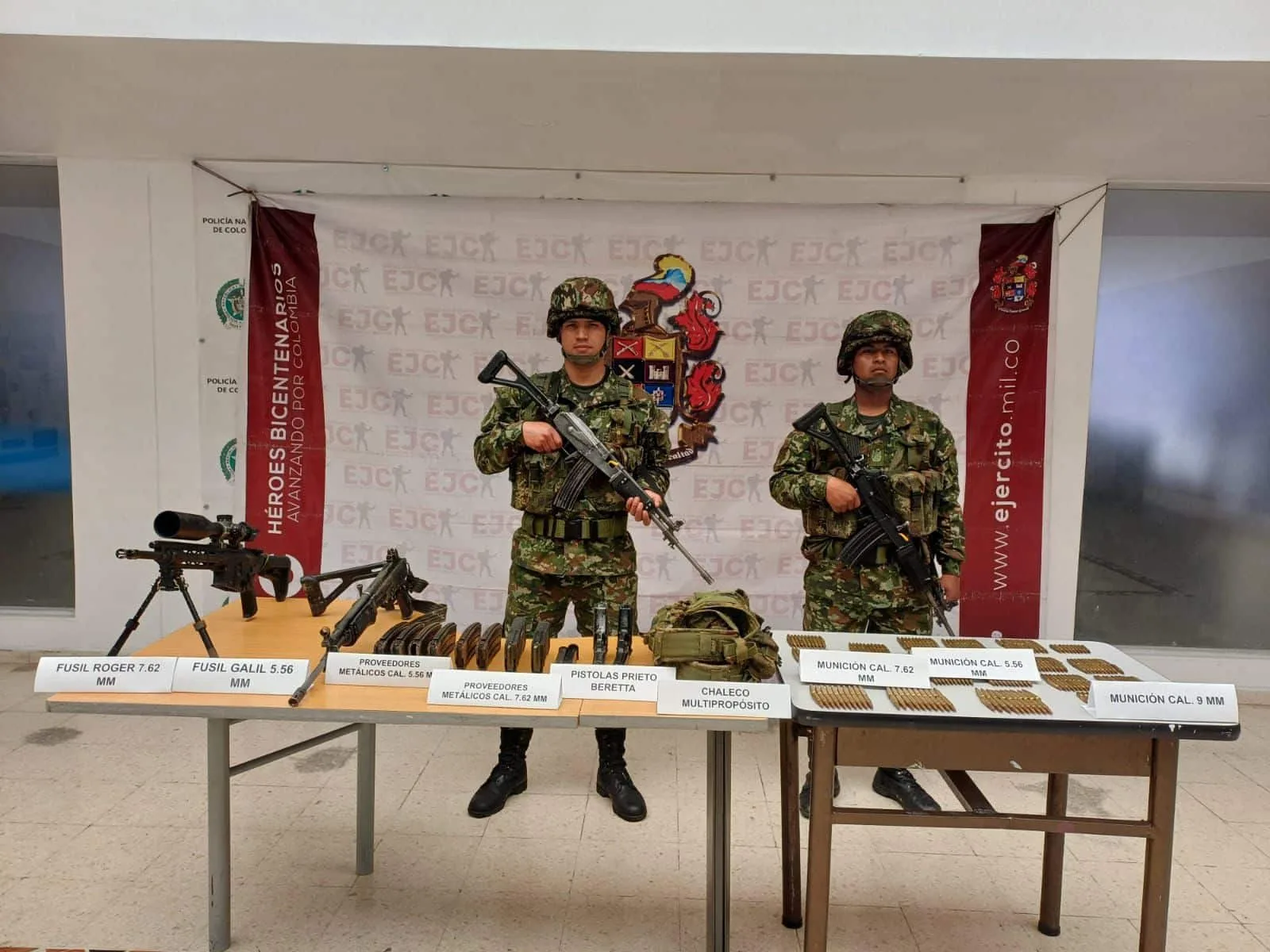 Duro golpe a disifencias de las FARC en Nariño. Foto: Gustavo Torrijos Zuluaga