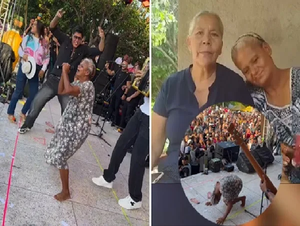 Mujer encontró a su hermana gracias a baile en tarima.