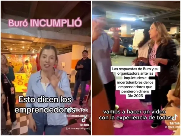 Emprendedores «perdieron» con Buró, denuncian que la feria fracasó y ahora quedan «deudas» y daños