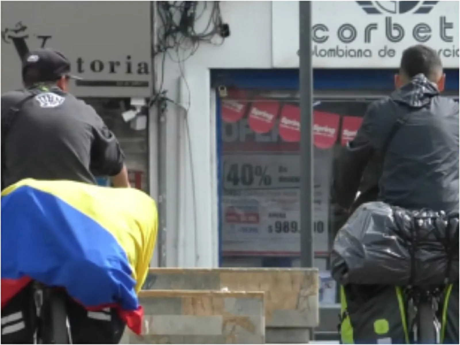 Dos Jóvenes llegaron pedaleando desde Bogotá a Ipiales en Semana Santa