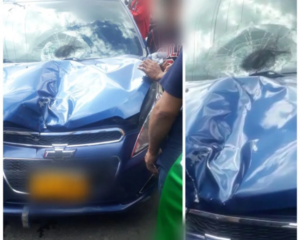 joven herida accidente en Pasto