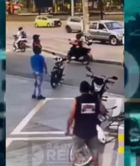 En Cali: apenas había sacado la moto del concesionario y se la robaron cuando fue a tanquear