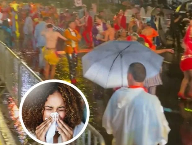 Lluvias en la Feria de Cali.