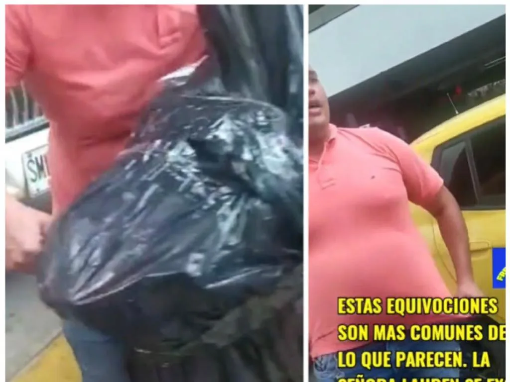 taxista Cali confusión