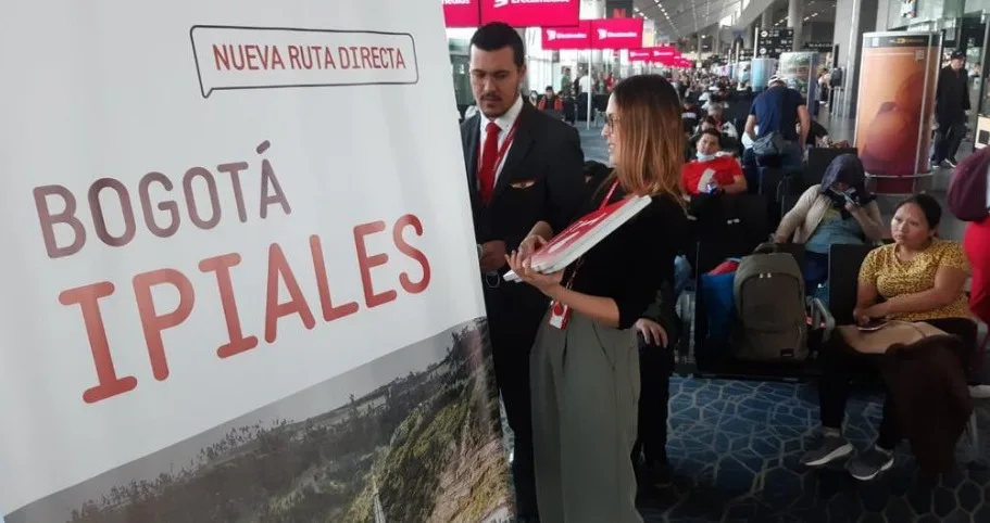 Avianca aterrizó en Ipiales, Nariño, quedó inaugurada la ruta directa con Bogotá pero Satena dejaría de operar en esa zona