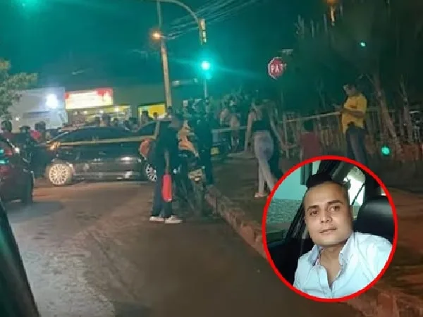 Hombre que habría atacado a su expareja en Bucaramanga.