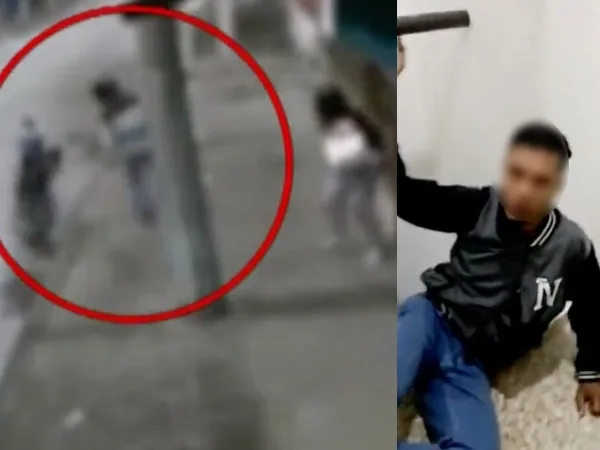 La mujer se 'enganchó' con el ladrón y no se dejó robar, hasta la moto le tumbó y lo agarraron, en Bogotá