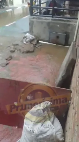 Daño en el acueducto en Mojica